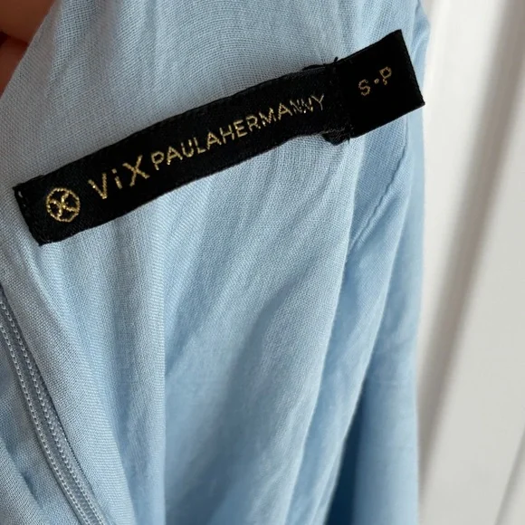 Vix Elma Flounce Hem Maxi Cover- Up Dress
Light Blue - Picture 12 of 12